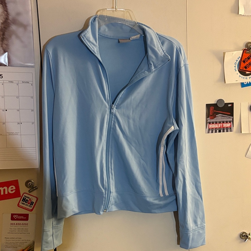 Prospirit Sky Blue Jacket with White Accents